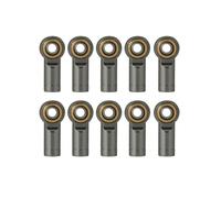 NexusDrive 10pcs métal M3 M4 Liaison Tie Tie à Bille de Billes Joints de Balle Compatible avec 1 10 modèles RC Cars Boats Airplanes Pièces de Bricolage Convient au châssis CC01(M3 Titanium)