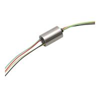 NexusDrive 1PCS 1-2A 4CH 6CH Conductive Conductive RONE 360 DEGRIE Rotation DIA 5,5 mm 6 mm 8 mm avec Fil AWG28 Compatible avec Les Anneaux de collecteur de Drones Connecteur électrique(Dia. 6mm 4CH)