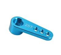 NexusDrive 28,5 mm 25T Metal Servo Arm Compatible avec des Robots de Bateaux RC à échelle 1/10 et des modèles similaires Accessoires de servo(Blue)