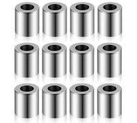 NexusDrive 4 8 pcs Laveuses Plates en métal Spacers de Manchon de Joint Compatible avec 1 à 24 modèles RC Crawler Modèles SCX24 AX24 Accessoires DE Mode(12Pcs)