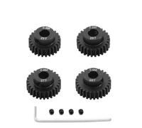 NexusDrive 4pcs 0,6m 5 mm pignon d'engins 17T 18T 20T 21T 23T 24T 25T 26T 27T 28T Motor Gears Compatible avec 1 10 Voitures RC Accessoires PIÈCES DE Mode(25T 26T 27T 28T)