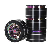 NexusDrive 4pcs 2,2 "Aluminium Beadlock Wheel Rims pour 1 10 échelle RC Crawler Compatible avec Divers modèles, y Compris TRX6 RR10 Wraith