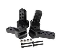 NexusDrive 4pcs Aluminium AR44 Aile arrière arrière de Liaison supérieure Moup de Montant Compatible avec 1 10 RC Crawler II Chassis Mode pour 90046 DIY Anti SKAT SITUP(Black)