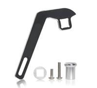 NexusDrive Adaptateur de Commande à Une Main, transmetteur à Levier de Pouce en métal, déclencheur de Volant, Compatible avec l'émetteur TQi 6530, pièces de Mise à Niveau(Black)