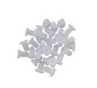 NexusDrive Bouchons de Cartouche d'encre CISS Pratiques, Accessoires de Bricolage, Bouchon en Caoutchouc, Bouchon d'étanchéité, Robinet en, 1cm(4 pirces)