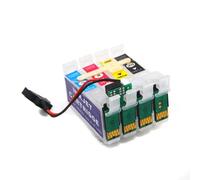 NexusDrive Cartouche d'encre Ciss 196 197 avec Puce de réinitialisation Automatique, Lot de 2, Compatible avec Les Fournitures d'imprimante XP101 XP201 XP204 XP211 XP214 XP401 XP411 WF2532