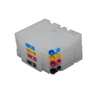 NexusDrive Cartouche d'encre de Recharge SG400 SG800, Ensemble de 4 pièces, avec Puce, Compatible avec imprimante à Transfert par Sublimation