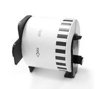 NexusDrive Compatible avec QL-1100 1050N 720NW 800 810W 820NWB 1115NWB Imprimer DK-11234 DK-11247 DK-22211 DK-22212 DK-11209 de l'ajustement du Papier Universel Thermique(5 Rolls DK-11247)