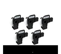 NexusDrive Compatible avec QL-550 570 570VM 580N 650TD 700 710W 720NW 800 810W 820NWB 1050 1050N 1060N 1100 1110NWB Modèles d'imprimante Universal Fit Label Paper(5 Rolls)