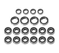 NexusDrive de roulement scellé 20pcs Compatible avec des Voitures RC à l'échelle 1/10 comme Les modèles TT01 TT01E TT02B TT01D