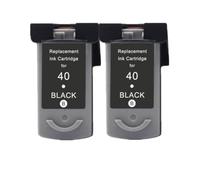 NexusDrive Lot de 4 Cartouches d'encre compatibles PG40 CL41 compatibles avec IP1600 IP1200 IP1900 MP140 MP150 MX300 MX310 MP160 PG-40 CL-41(2Pack BK)