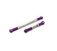 NexusDrive MN78 MN82 MN168 Tie à Cravate de Liaison de Direction métallique pour 1 à 12 Voitures RC compatibles avec Divers modèles Pièces Accessoires(Purple)