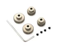 NexusDrive Motor de Moteur à pignon en métal 18T 19T 24T 25T Compatible avec TT01 TT02 TB02 TA05 RC Modèles de Voiture