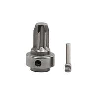 NexusDrive Moyeu d'entraînement Central Avant et arrière en Acier, pour 1/10 4X4 VXL 4X4 4X4 XO 1, pièces de Mise à Niveau de Rallye, Accessoires(Front)