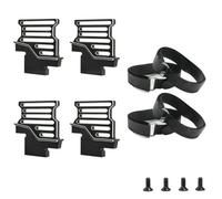 NexusDrive Porte-Traits en Aluminium XRT126M06 pour la Voiture à échelle 1/6 4WD 8S RC Compatible avec Divers modèles TRX(Black)