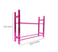 NexusDrive Sage de Stockage de pneus RC à échelle 1/10 Compatible avec des Roues de 1,9 2,2 Pouces pour D110 TF2 Modèle 90018 Pièces de Mise à Niveau(Pink)