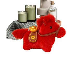 Nexusectar Cheval en Peluche Chinois | Collection 2026 pour la Fête du Printemps,Décorations De Chevaux pour Le Nouvel an Chinois,pour Adultes, Amoureux, Amis, Femmes, Hommes, Mère Et