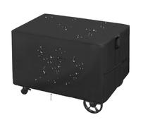 Nexusectar Couvre-chariot gril | couvre-table pour four à pizza - tissu Oxford imperméable avec poignées pour jardin, terrasse plage