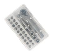 Nexusectar Ensemble de tournevis à cliquet de précision | Tournevis d'écrou 25 en 1, portable, de précision réglable, anti-rouille, kit d'outils de réparation pour menuiserie, outils de menuiserie