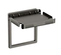 Nexusectar Étagère de prise murale, organisateur d'étagère murale de point de vente | Étagère murale adhésive peu encombrante pour montage mural - Support mural vertical extensible décoratif