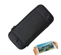 Nexusectar Étui pour Console De Jeu Portable,Sac de Transport - Étanche Léger Protecteur Housse en EVA Coffrage Dur Porte de Stockage pour Écran Manette Station de Chargement Sac à Dos Hommes Garçons