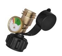 Nexusectar Indicateur de Niveau de Gaz Propane,Jauge de Pression pour Bouteille de Gaz Propane - Manomètre, Détecteur de Fuites pour Bouteilles de 2,3 à 18,1 kg pour Chauffage de Terrasse, Réchaud