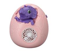 Nexusectar Machine à Bulles, Machine à Bulles Automatique | Bobine de Forme de Dinosaure Rechargeable avec lumière et Son Automatique - Jouet extérieur de la Machine électrique à 12 Trous pour Les