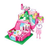 Nexusectar Maisons de poupées pour - Cabane de Jeu avec lumière et Musique | Villa Jouet Imaginaire - pour garçons et Filles hambre Salle de Jeux Anniversaire Vacances Maternelle garderie