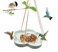 Nexusectar Mangeoire pour oiseaux, résistante aux intempéries et respectueuse de l'environnement, grande mangeoire pour oiseaux - Bol d'eau pour l'observation des oiseaux, réserve naturelle