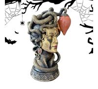 Nexusectar Mythical Gothic Bust Bedside Lamps | Lamps For Night Stands
