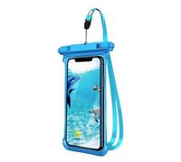 Nexusectar Pochette étanche pour téléphone - Coque flottante transparente pour écran tactile de 17,3 cm - Protection étanche à la poussière | Support mobile extérieur étanche pour plage, croisière