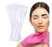 Nexusectar Pochoirs à sourcils, autocollants de sourcils | Pochoirs à sourcils pour façonner le shaper des sourcils | 50 paires rubans de forme adhésif auxiliaire professionnel, guide de cartographie