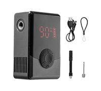 Nexusectar Pompe à pneu de vélo électrique, pompe à air pour pneus | Petit compresseur d'air automatique Gonfleur automatique Protection intelligente pour scooter, vélo, moto, ballon auto