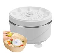 Nexusectar Purificateur de lavage rotatif pour fruits et légumes, dispositif de nettoyage sûr | Pour viande, vaisselle, produits agricoles, ustensiles de cuisine, casseroles