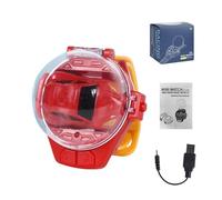 Nexusectar Regarder Un Jouet De Voiture Télécommandé | Jouet De Poignet De Voiture De Course De Liaison Mémorable pour, Montre De Course Longue Distance avec Chargement USB 2,4 GHz pour Adolescents,