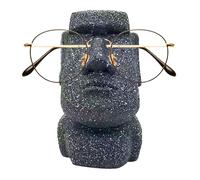 Nexusectar Support de lunettes - 7,5 x 7,5 x 12,5 cm en résine pour tête de sculpture, présentoir de lunettes de soleil | Support de lunettes de soleil pour amélioration de l'attrait artistique pour