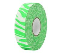 NexusGoods Hockey Tape, Adhesive Hockey Stick Tape, Anti Slip Self-Adhesive Grip Tape 25m x 25mm for Ice Hockey/Golf/Tennis/Squash/Badminton (Vert avec Blanc,25m x 25mm)