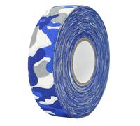 NexusGoods Hockey Tape, Adhesive Hockey Stick Tape, Anti Slip Self-Adhesive Grip Tape 25m x 25mm for Ice Hockey/Golf/Tennis/Squash/Badminton (Bleu Marine avec Blanc,25m x 25mm)