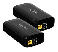 Nexuslink G.hn GCA-2000-KIT Kit adaptateur Ethernet sur coaxial - Réseau 2000 Mbps pour câble coaxial inutilisé/sombre - Connexion filaire sécurisée pour les jeux et le streaming - Installation facile