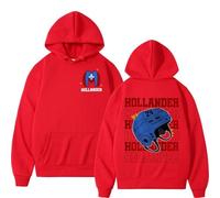 Nexuso Sweat À Capuche Heated Rivalry Shane Hollander 24 Unisexe Manches Longues Pull-Over Mode Hip-hop Rétro Homme Et Femme Sweat-Shirt Y2K Décontracté Style Harajuku-Red||l