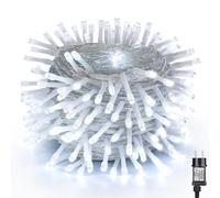 NEXVIN Guirlande Lumineuse Sapin de Noel 20M 200 LED Blanche Lumiere Sapin de Noel, Guirlande Electrique avec Minuterie 8 Modes, Decoration Noel Exterieur et Interieur