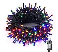 NEXVIN Guirlande Lumineuse Sapin de Noel Multicolore 20M 200 LED Lumiere Sapin de Noel, Electrique, 8 Modes, Fonction Mémoire Minuteur, Étanche pour Decoration Exterieur et Interieur
