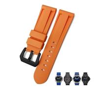 NEYENS Bracelet de montre en caoutchouc de 22 mm, 24 mm, 26 mm, pour bracelet de sport étanche et coloré, 26mm, Agate