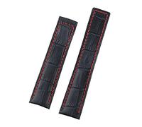 NEYENS Bracelet de montre en cuir véritable pour TAG HEUER - 20 mm - 22 m - Pour homme - Bracelet souple de qualité avec boucle déployante, 22mm, Agate