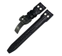 NEYENS Bracelet de montre en cuir véritable tissé à rivets pour IWC Big Pilot Portugieser Pilot IW3777 20 mm, 21 mm, 22 mm, 21mm, Agate