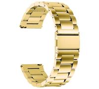 NEYENS Bracelets de montre à chaîne en métal à dégagement rapide, Bracelet de montre à maillons en acier inoxydable 18mm, 19mm, 20mm, 22mm pour hommes et femmes(Golden,18MM)