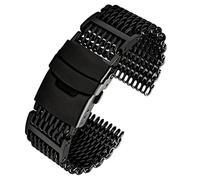 NEYENS Pour bracelet de montre iWC en maille en acier inoxydable 20 mm 22 mm bracelet en acier inoxydable 316L pour bracelet de montre OMAGE bracelet en métal Milan Band, 20 mm, Agate