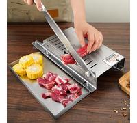 NEYTIIR Hachoir À Viande En Acier Inoxydable For Os - Hachoir À Côtes Robuste For Usage Domestique Et Professionnel - Machine À Trancher Efficace For Une Préparation