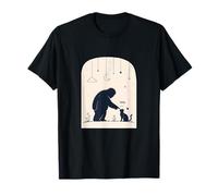 Nez Amusant pour Les Mains Bigfoot Sasquatch Cat Woodland Friend T-Shirt