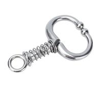 Nez de bœuf en acier inoxydable avec plume pour la ferme (#1)